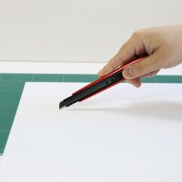 NT Cutter PMGA-EV01, Aluminium, rot schwarz