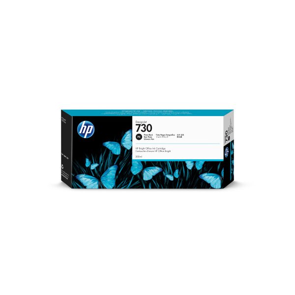 HP Cart. dencre 730 photo black P2V73A DesignJet T1700 300ml