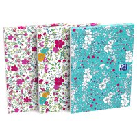 OXFORD Notizblock ForMe Floral A6 400094827 liniert 6mm,...