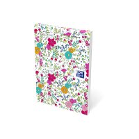 OXFORD Spiralheft ForMe Floral A6 400094827 farbig, liniert 80 Blatt