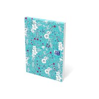 OXFORD Spiralheft ForMe Floral A6 400094827 farbig, liniert 80 Blatt