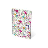 OXFORD Spiralbuch ForMe Floral A5 400094953 liniert 7mm,...
