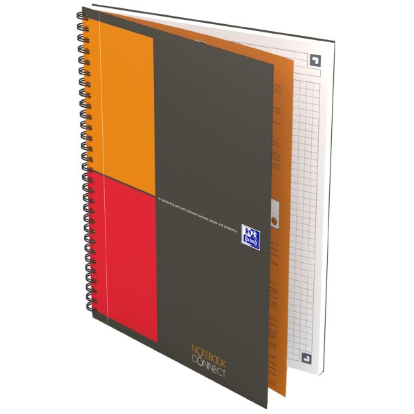 Oxford International Spiral-Notizbuch NOTEBOOK, B5, liniert