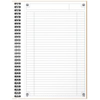 Oxford International Spiral-Notizbuch NOTEBOOK, B5, liniert