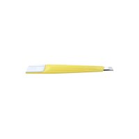NT Cutter 9mm A-301RP avec auto-lock, jaune pastel
