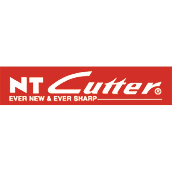 NT Cutter 9mm A-301RP avec auto-lock, blanc