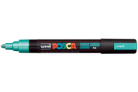 UNI-BALL Posca Marker 1.8-2.5mm PC5MMET.GREE MET grün, Rundspitze