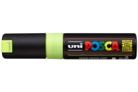 UNI-BALL Posca Marker 8mm PC8K F.YELLO fluo gelb, Keilspitze