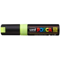 POSCA Marker 8mm PC8K F.YELLO fluo gelb, Keilspitze