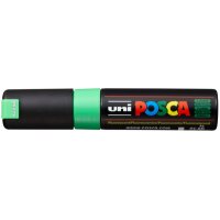 POSCA Marker 8mm PC8K F.GREEN fluo grün, Keilspitze