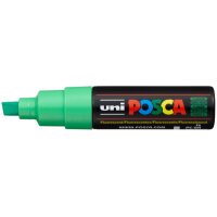 POSCA Marker 8mm PC8K F.GREEN fluo grün, Keilspitze