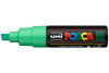 UNI-BALL Posca Marker 8mm PC8K F.GREEN fluo grün, Keilspitze