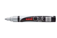 UNI-BALL Chalk Marker 1.8-2.5mm PWE5M SILVER argent