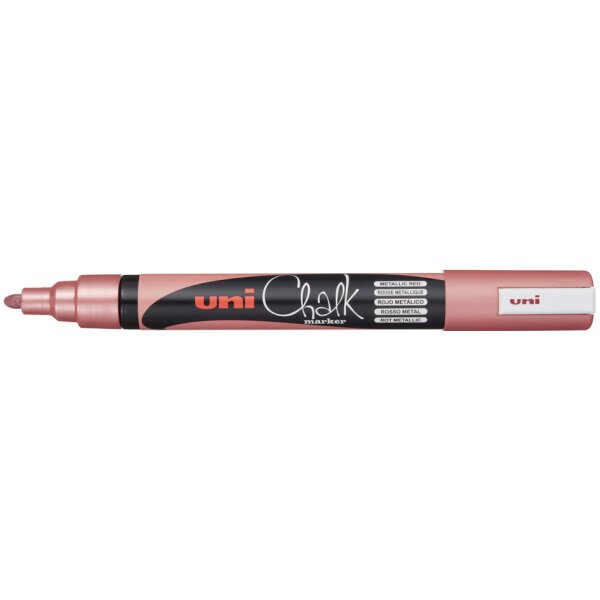 uni-ball Marqueur craie Chalk marker PWE5M, or