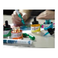 TALENS Couleur opaque Ecoline 30ml 11254221 brun rouge