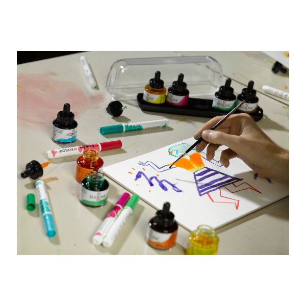 TALENS Couleur opaque Ecoline 30ml 11257041 gris