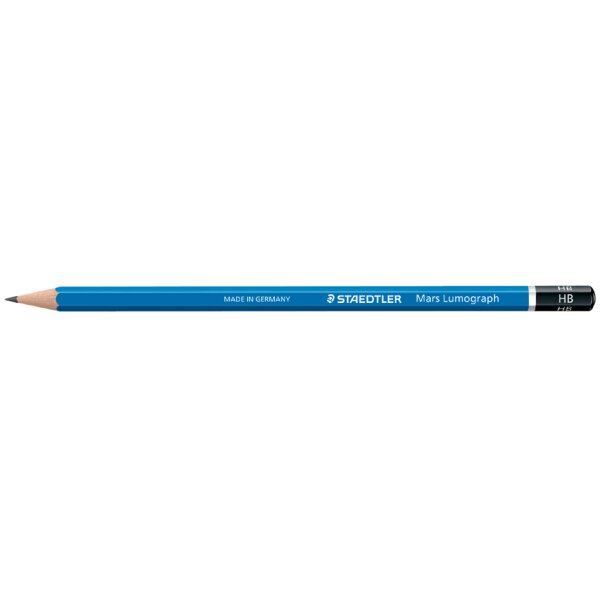 STAEDTLER Bleistift Mars Lumograph, Härtegrad: 2H