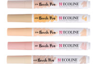 TALENS Ecoline Brush Pen Set 11509941 beige rose 5 pcs.