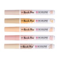 TALENS Ecoline Brush Pen Set 11509941 beige-rosa 5...
