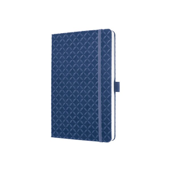 JOLIE Carnet Flair Indigo Blue A5 JN101 bleu fonc&eacute;, lign&eacute; 174 feuil.