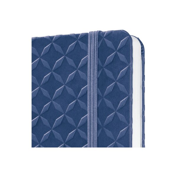 JOLIE Carnet Flair Indigo Blue A5 JN101 bleu fonc&eacute;, lign&eacute; 174 feuil.
