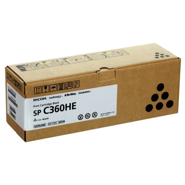 RICOH Toner black 408184 SP C360/361 7000 pages