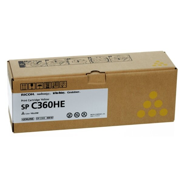 RICOH Toner yellow 408187 SP C360/36 5000 pages