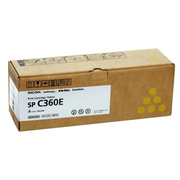 RICOH Toner yellow 408191 SP C360/361 1500 p.