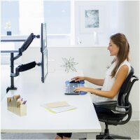 Fellowes Doppel-Monitorarm Platinum Series,vertikal