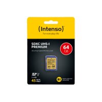 INTENSO SDXC Card PREMIUM 64GB 3421490 UHS-I
