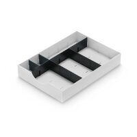 STYRO Système tiroir styrodoc 268-405.05 blanc/noir 6 parts