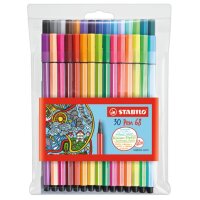 STABILO Fasermaler Pen 68, 20er Kunststoffetui