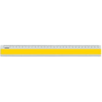 DUX Règle Joy Color 30cm FA-JC/30Y Alu, jaune