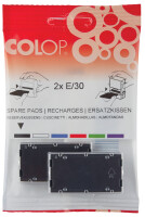 COLOP Cassette dencrage E/R40 pour Printer R40, bleu