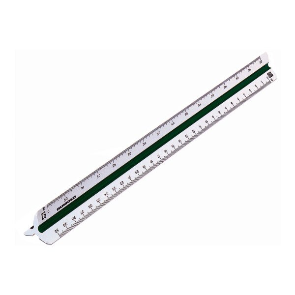 RUMOLD Dreikant-Massstab 150 30cm 150/4/30 Architect 4