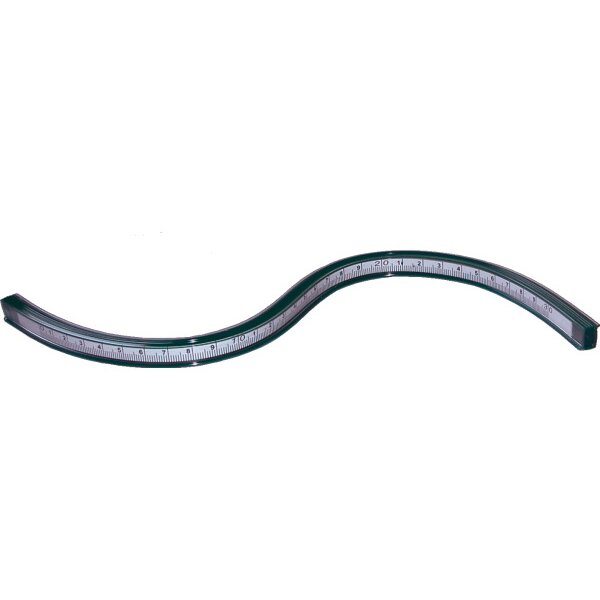 RUMOLD Flexibler Kurvenlienal 30cm 821030 mit Teilung