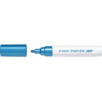 PILOT Pigmentmarker PINTOR, medium, metallic-blau