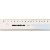 RUMOLD Technikerlineal 40cm FL41/40 transparent