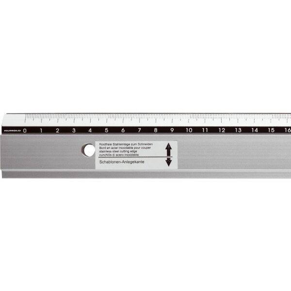 RUMOLD Règle coupante 50cm 659/50 Alu