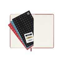 MOLESKINE Agenda Classic Pocket 2027 DHF212DC2Y27 1T/1S scharlachrot HC 9x14cm