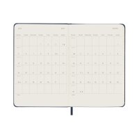 MOLESKINE Agenda Classic Pocket 2027 DHB2012WN2Y27 1S/1P saphir HC 9x14cm