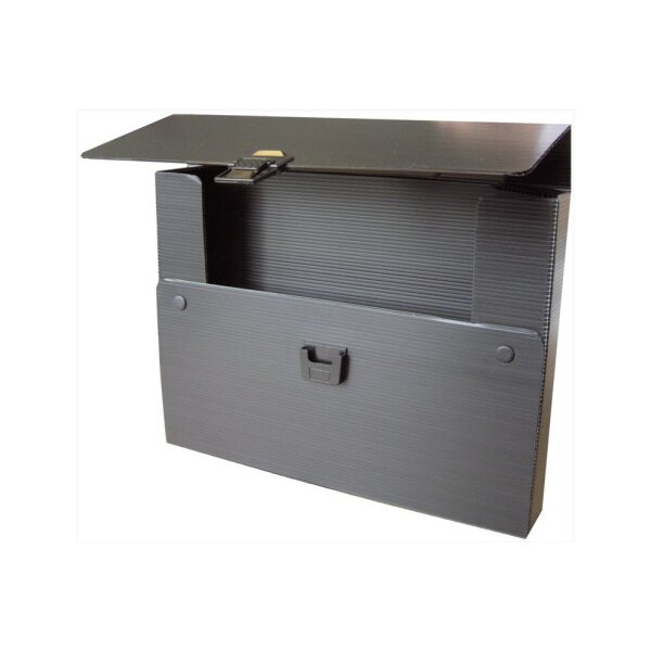 RUMOLD Zeichenkoffer A4 370104 schwarz 380x50x280mm