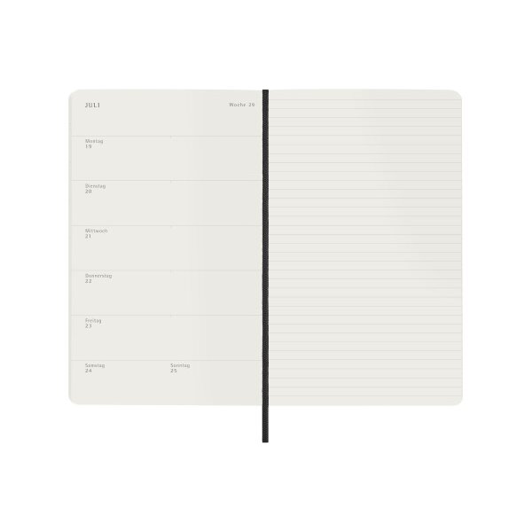 MOLESKINE Agenda Classic Large 2027 DSB12WN3DY27 1S/1P noir SC 13x21cm