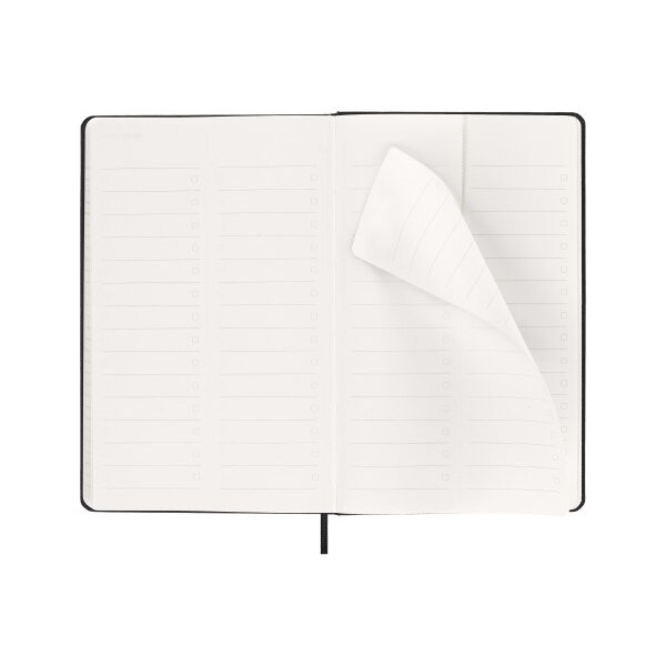MOLESKINE Agenda Pro Large 2027 DHB12PRO3Y27 1W/2S schwarz HC 13x21cm