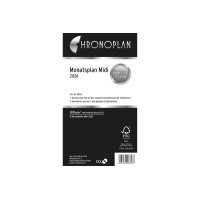 CHRONOPLAN Plan mensuel 2026 50516Z.26 dépliable Midi