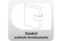CHRONOPLAN Standard Einst. Slim 50107Z.25 Kunstleder...