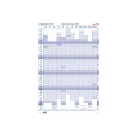 BEREC Jahresplaner hoch 2026 B 5668 TF/26 1J/1S blau...