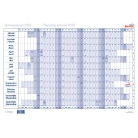 BEREC Papierjahresplaner 2026 B 5603/26 1J/1S blau A3