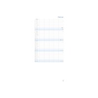 HEYE Planificateur DIY 2027 20527+27 1M/1P AL 5 colonnes 21x45cm