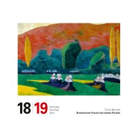 HARENBERG Abreisskalender 2026 2105300+26 Kunst DE 15.4x16.5cm